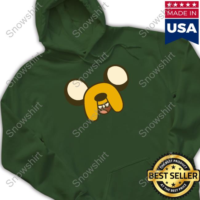 Adventure Time Jake Head T Shirt Adventure Time Merch Adventure Time Jake Head Hooded Sweatshirt
