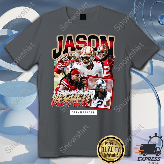 Official Jason Verrett T Shirt Jason Verrett T Shirts San Francisco 49Ers