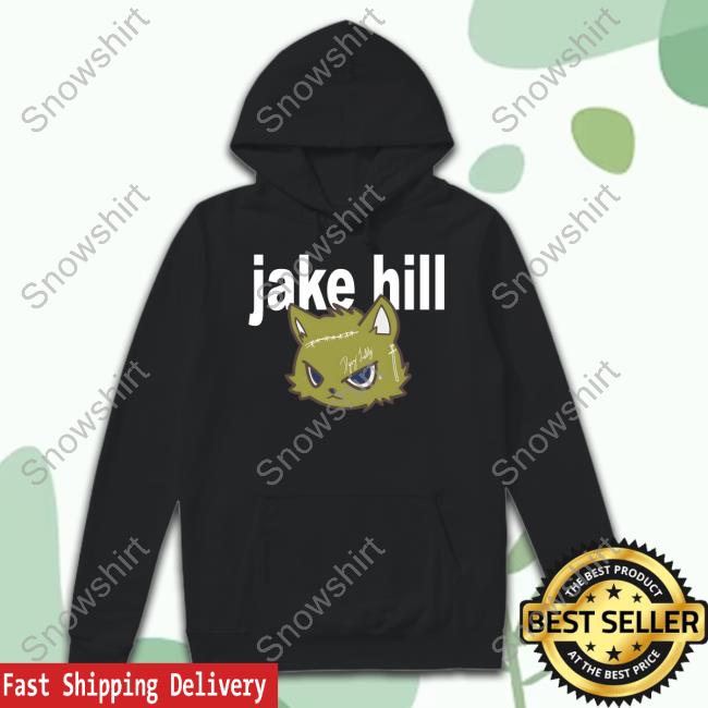 Official Down Right Merch Jake Hill Cat Cap Down Right Jake Hill Cat Hooded Sweatshirt