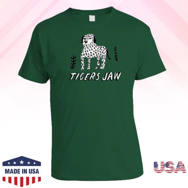 Run For Cover Records Tigers Jaw Dalmation Long Sleeve Tee