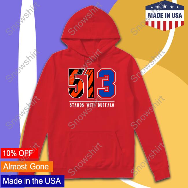 513 Stands With Buffalo T-Shirt Ted Karras Wearing 513 Stands With Buffalo T Shirt