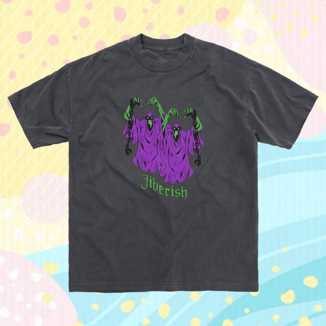 Official Official Jiberish Clothing Jiberish Ghouls Shirts Vintage Black