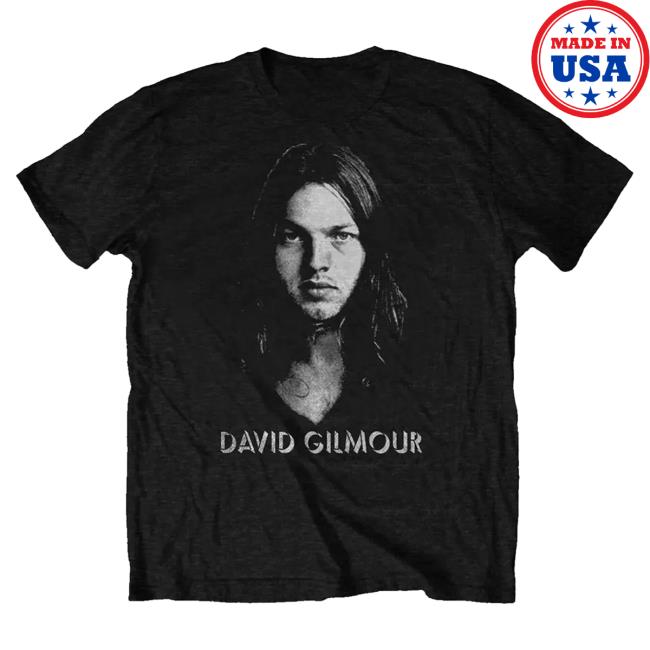 Official David Gilmour Store David Gilmour Halftone Face Unisex Black New Shirt DavidGilmour
