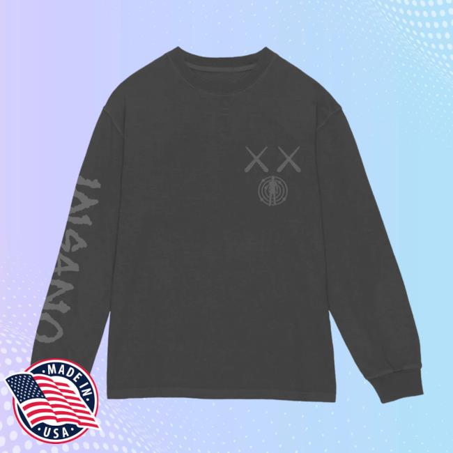 Kidcudi Kaws For Insano Long Sleeve Tee Kidcudi Shop Merch