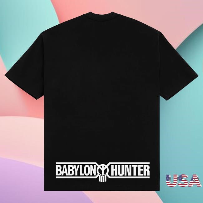Official Babylon LA Babylon X Bounty Hunter Eye Roll Tees