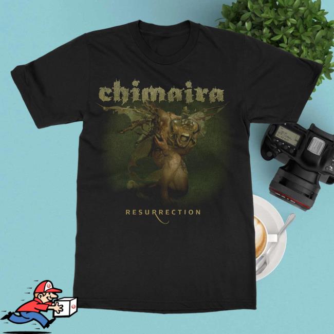 Official Indie Merch Store Chimaira Resurrection Tshirt Black IndieMerchStore