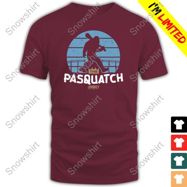Official Jomboy Media Merch The Pasquatch T Shirt The Pasquatch Hooded Sweatshirt