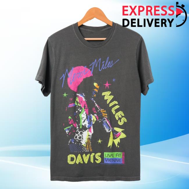 Official Junk Food Apparel Clothing Store Shop Junkfoodclothing Miles Davis Merci Miles Vintage T-Shirt