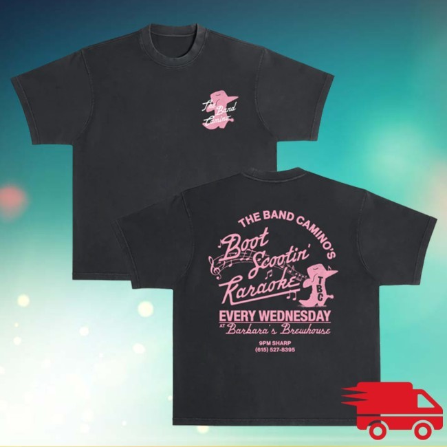 Official Karaoke New T-Shirt - The Band Camino Merch