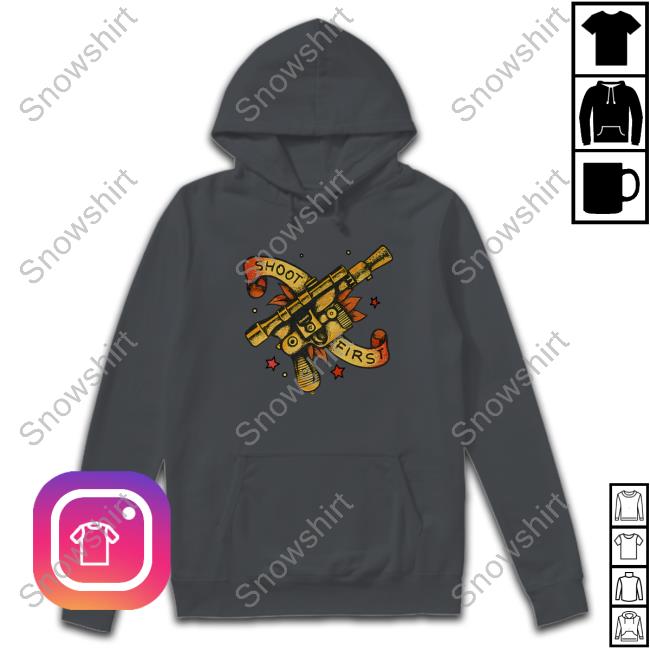 Blaster Shoot First Zero Foxtrot Tee Limited Edition Blaster Shoot First Zero Foxtrot Shirt