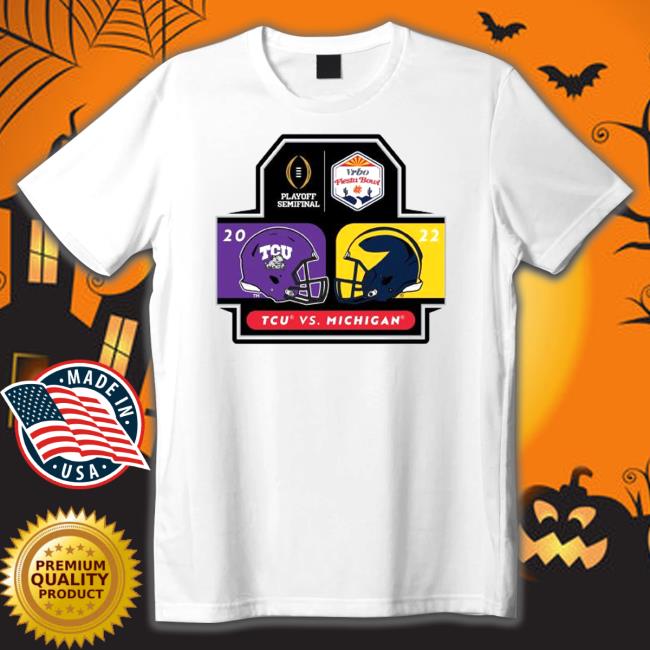 Official College Football Playoff Head to Head 2022 Fiesta Bowl Hatpin Shirts