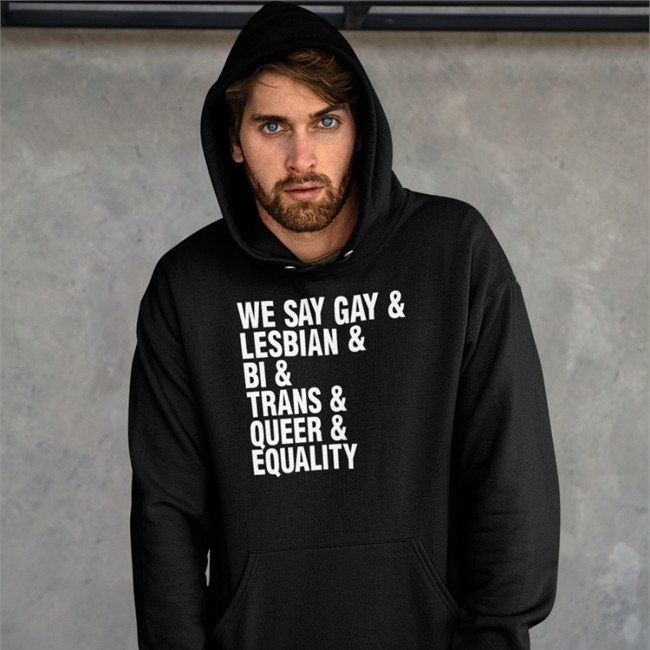 We Say Gay & Lesbian & Bi & Trans & Queer & Equality Shirt Seattle Storm Merch