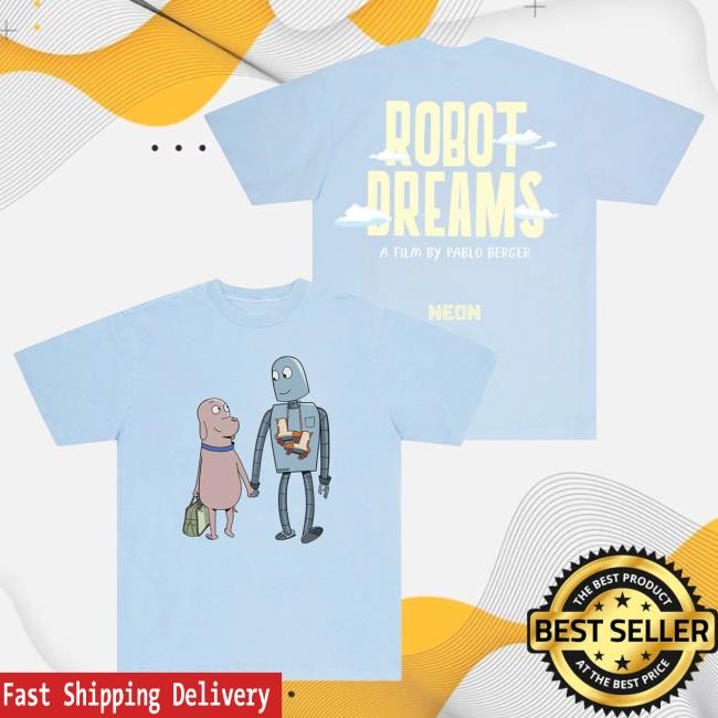 Officia Neon Rated Merch ROBOT DREAMS of Adventure Hot Shirt NeonRated