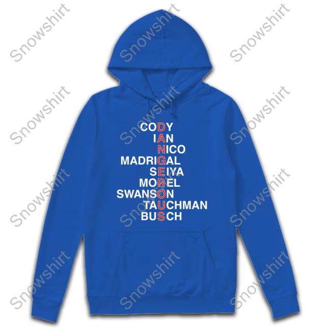 Obvious Shirts Cody Ian Nico Madrigal Seiya Morel Swanson Tauchman Busch Hot Shirt