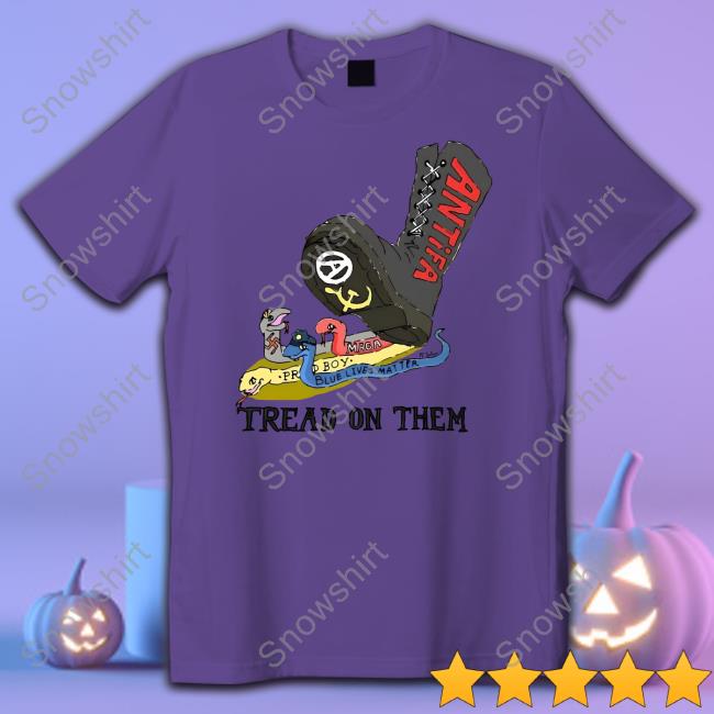 Antifa Tread On Them T Shirt Themperor Kennedy