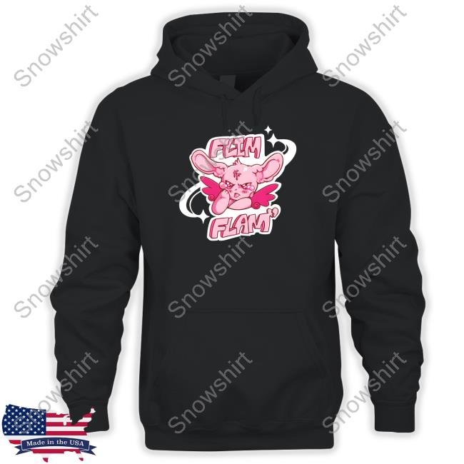Sad Bunny New Hoodie Official Flamingo Flim Flam Sad Bunny Shirt