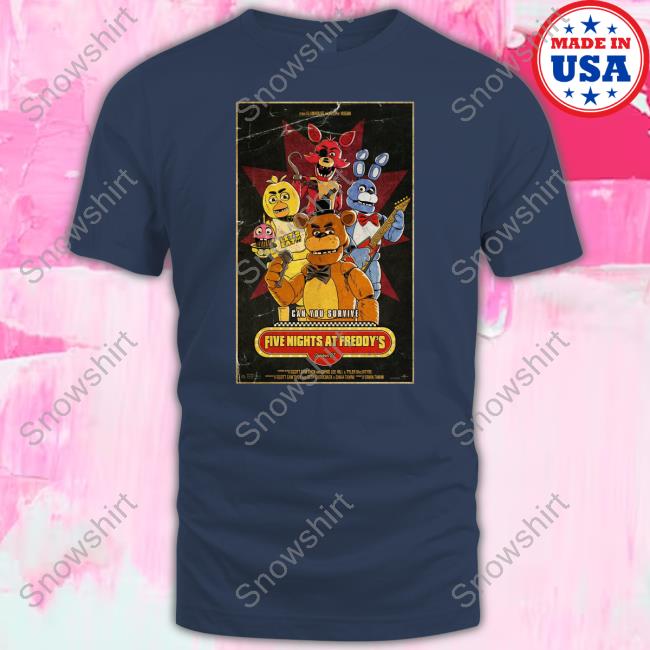 Official Can You Survive Five Nights At Freddy's Shirt