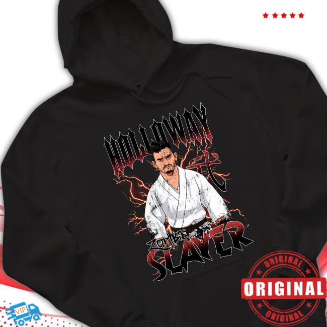 Holloway Zombie Slayer Crewneck Sweatshirt Max Holloway Zombie Slayer Tee Shirt