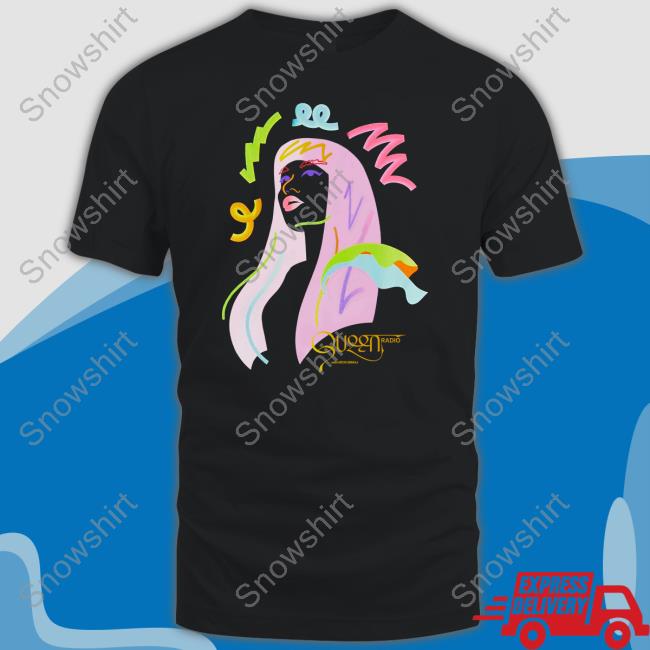 Official Queen Radio Nicki Minaj Merch Queen Radio Icon Hoodie