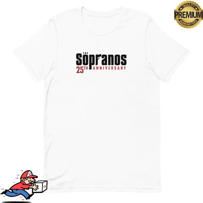 Official Sopranos Merch The Sopranos 25Th Anniversary Long Sleeve Shirt Hbo