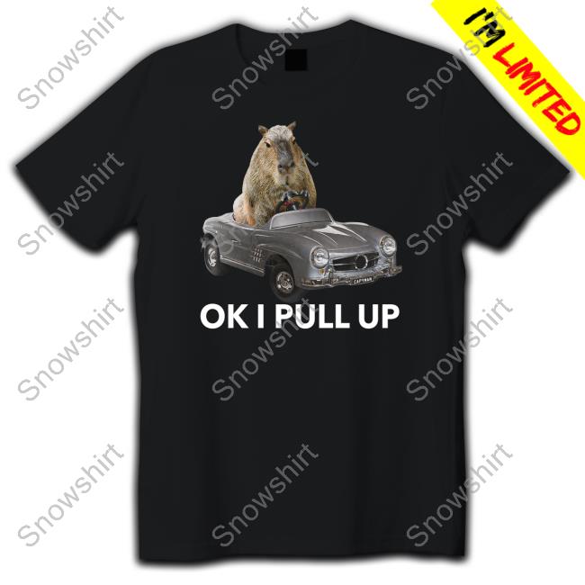 Capy Car T-Shirt Capybara Man Merch