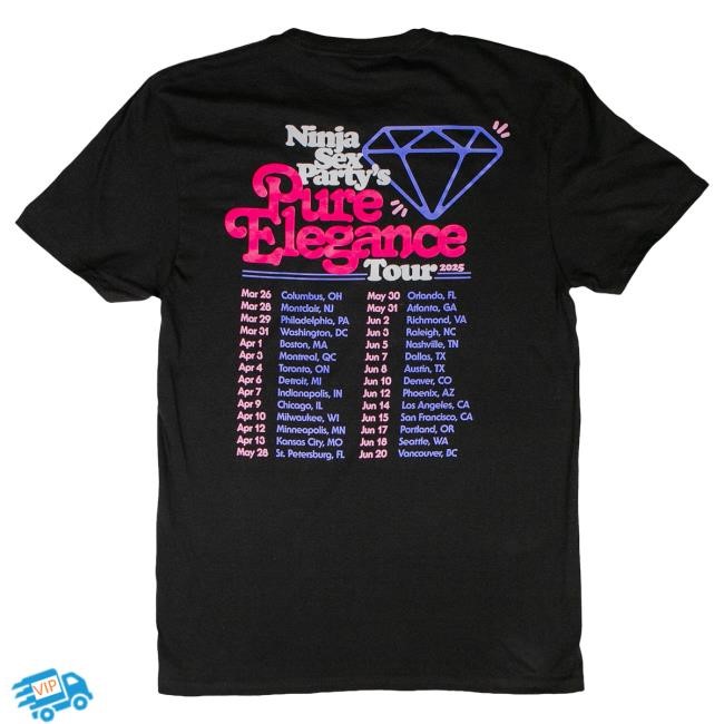 Official Good Merch Only Merch Pure Elegance Tour Tees
