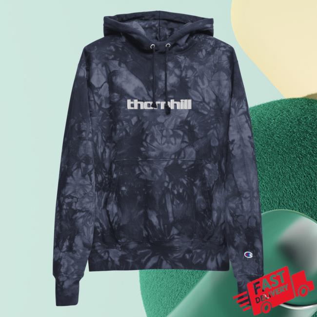 Official Thornhill Merch Thornhill x Champion Logo Tie Dye Hood
