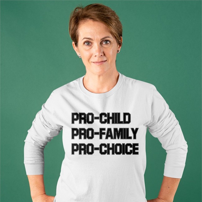 Pro-Child Pro-Family Pro-Choice Shirts Leonard Nimoy Pro-Child Pro-Family Pro-Choice Sweatshirt