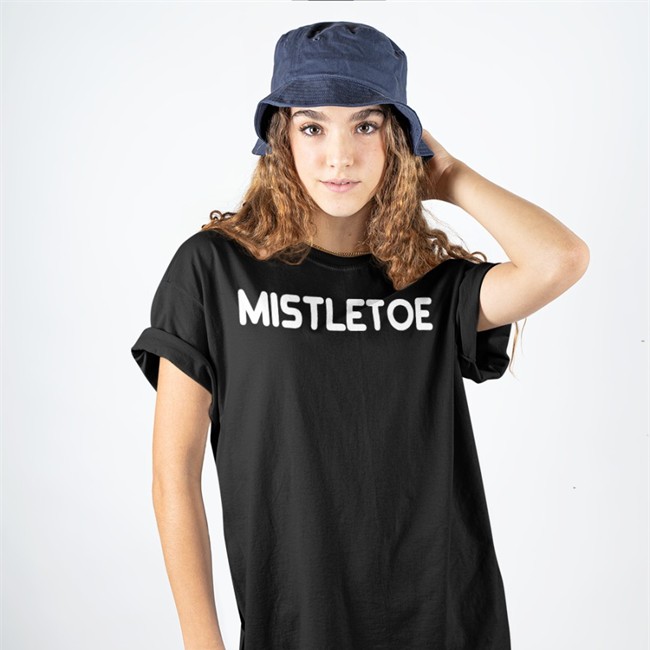 Mistletoe Hoodie Mistletoe Christmas Holiday Tee Shirt Baseball Chickie