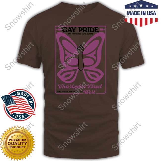 Glbthistory Shop 1972 Gay Pride Program Crewneck Sweatshirt Glbthistory Shop 1972 Gay Pride Program Tee Shirt