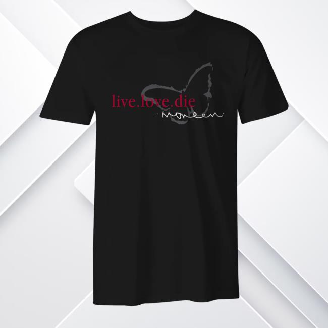 Official Cutloose Merch Moneen Live Love Die Long Sleeve Shirt