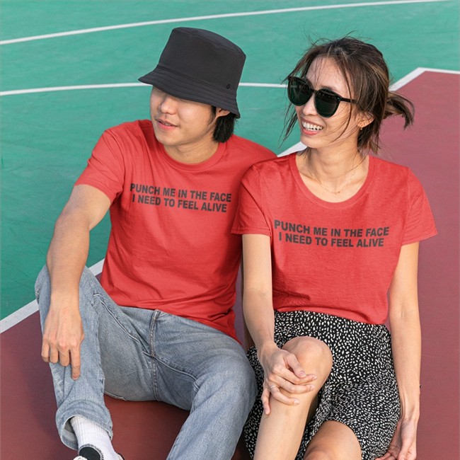 Punch Me In The Pace I Need To Feel Alive Sweatshirt Shirts That Go Hard