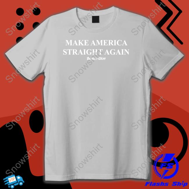 Make America Straight Again Hoodie Ccg Bryson Bryson Gray Merch