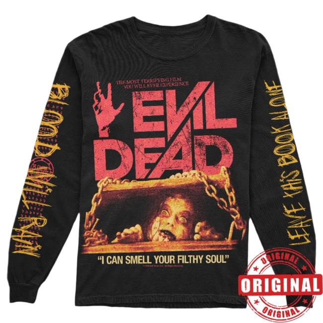 Official Studiohouse Designs Evil Dead (2013) Basement Long Sleeve Tshirt
