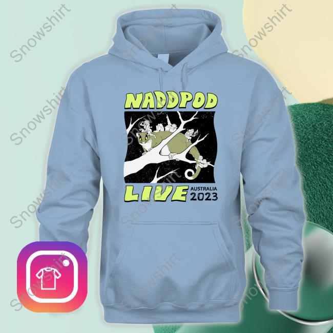 Not Another D&D Podcast Naddpod Live Australia 2023 Sweatshirt Official Naddpod Live Australia 2023 Sweatshirt Not Another D&D Podcast