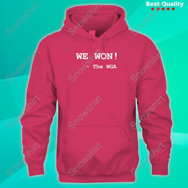 Official Danielle Nicki Merch We Won The Wga Tee Danielle Nicki We Won The Wga Shirt