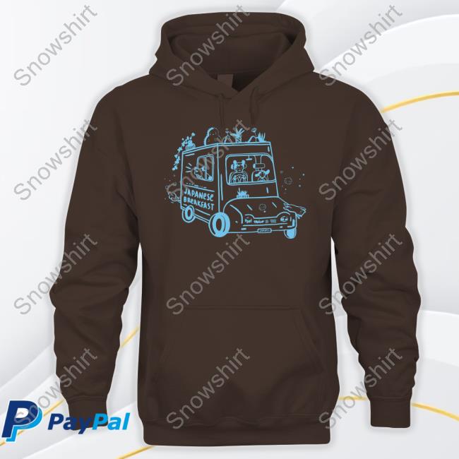 Official Japanese Breakfast Merch Food Truck Peach Shirt