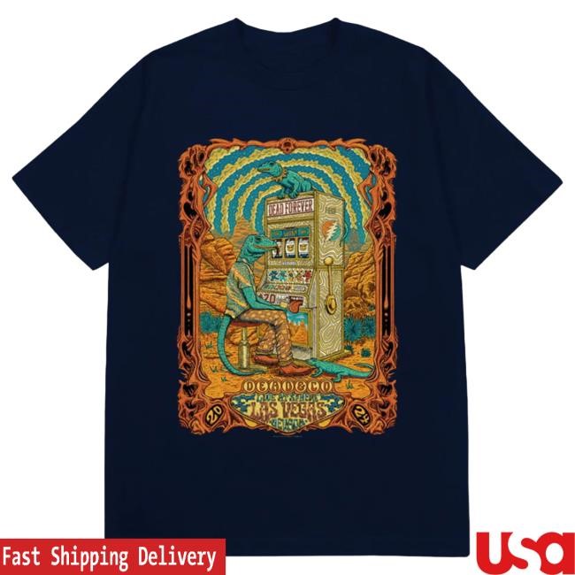 Dead And Company Store Merch Dead & Co Slot Machine Sphere T Shirt