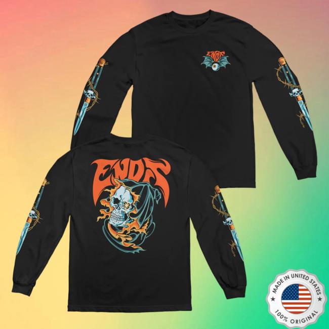 End It Merch End It Tattoo Badge Hooded Sweatshirt