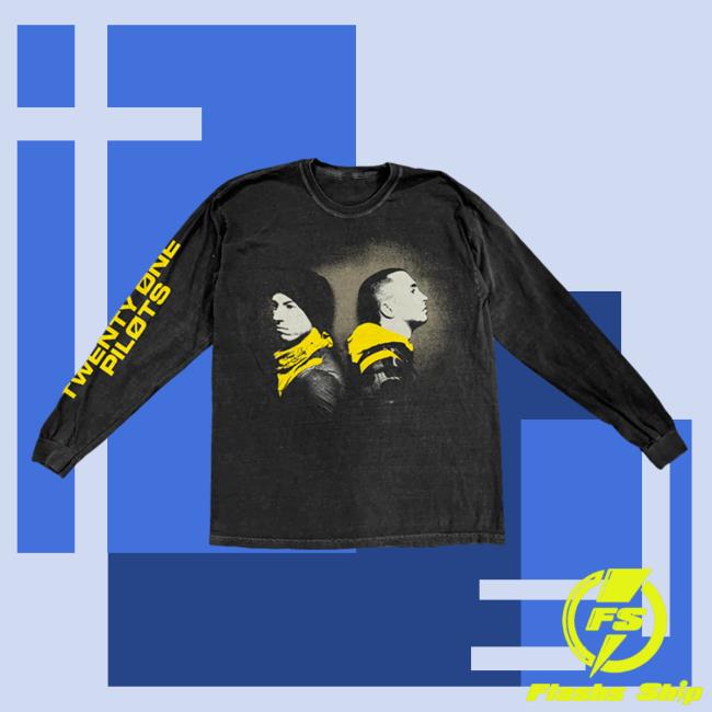 Back 2 Back Long Sleeve T Shirt Twenty One Pilots Official Shop Merch