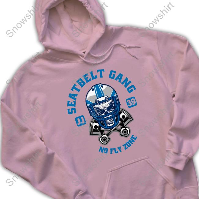 Seatbelt Gang No Fly Zone Shirts Seatbelt Gang Merch No Fly T Shirt Tee Detroit Lions