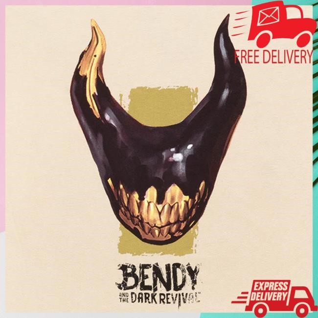 Official Bendy Merch Store Bendy Ink Demon Concept Art Popover Shirt