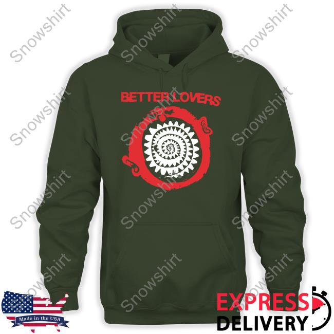 Better Lovers Spiral Teeth Hoodie Better Lovers Spiral Teeth Hoodie God Made Me An Animal