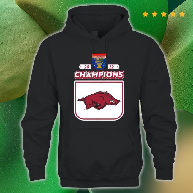 2022 Champions Autozone Liberty Bowl Arkansas Shirt 2022 Champions Autozone Liberty Bowl Arkansas Sweatshirt