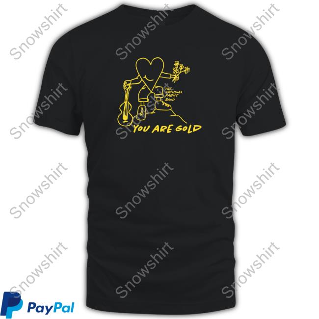 The National Parks Official Store The National Parks Band You Are Gold T Shirts