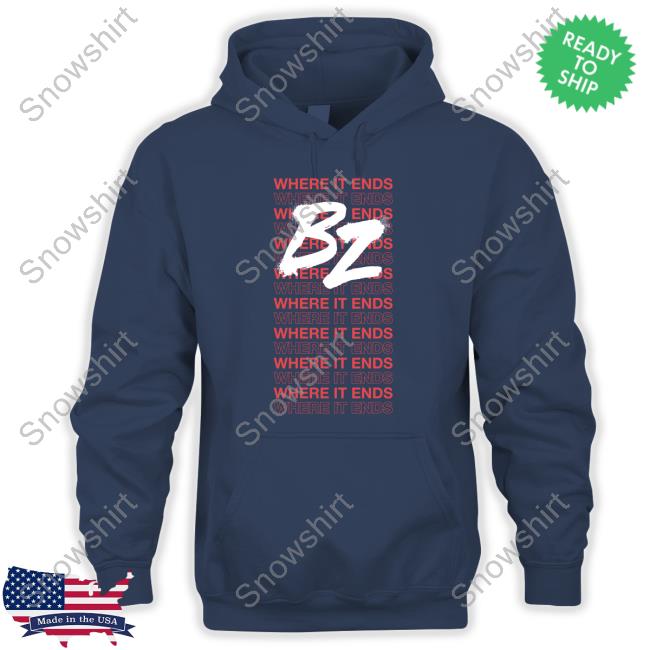 Official Bailey Zimmerman Merch Where It Ends B2 Long Sleeve Tee Where It Ends B2 New Shirt
