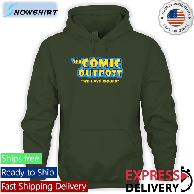 The Comic Outpost We Have Issues Tee Shirt Chris Gore Chris Gore The Comic Outpost We Have Issues T Shirts Nerdrotic