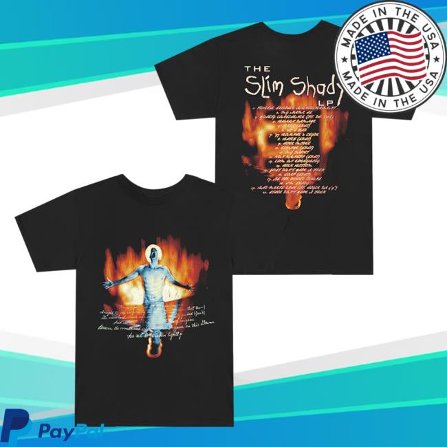 Official Eminem Merch Store Slim Shady Eminem Sslp25 Fire Tee Eminem Apparel Clothing Shop SlimShady