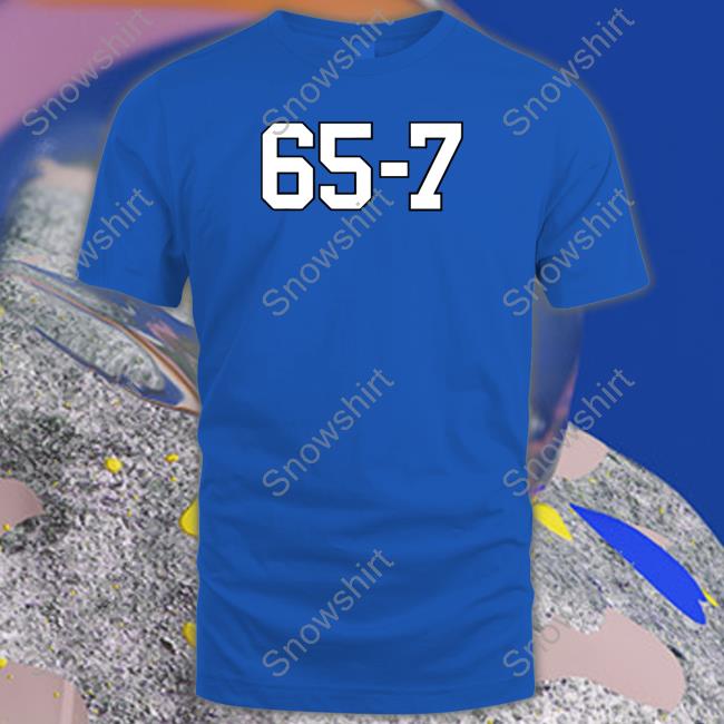 Barstool Sports Store 65-7 Long Sleeve T Shirt 65-7 Tee