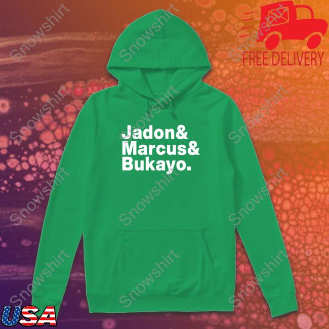 Official Jason Sudeikis Jadon And Marcus And Bukayo Shirt Official Jadon And Marcus And Bukayo Long Sleeve T Shirt